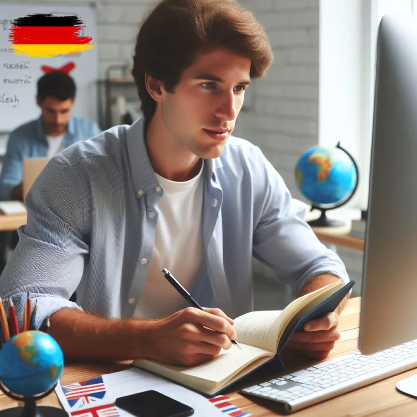 تمرین و تکرار روزانه مهارت های زبان آلمانی