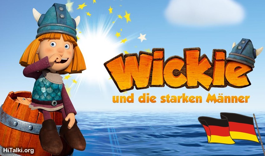 یادگیری زبان آلمانی با تماشای کارتون Wickie und die starken Männer