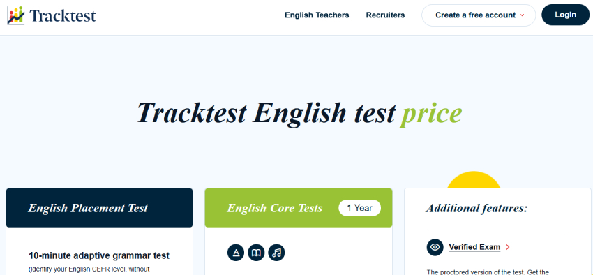 معرفی سایت TrackTest برای تعیین سطح زبان انگلیسی 