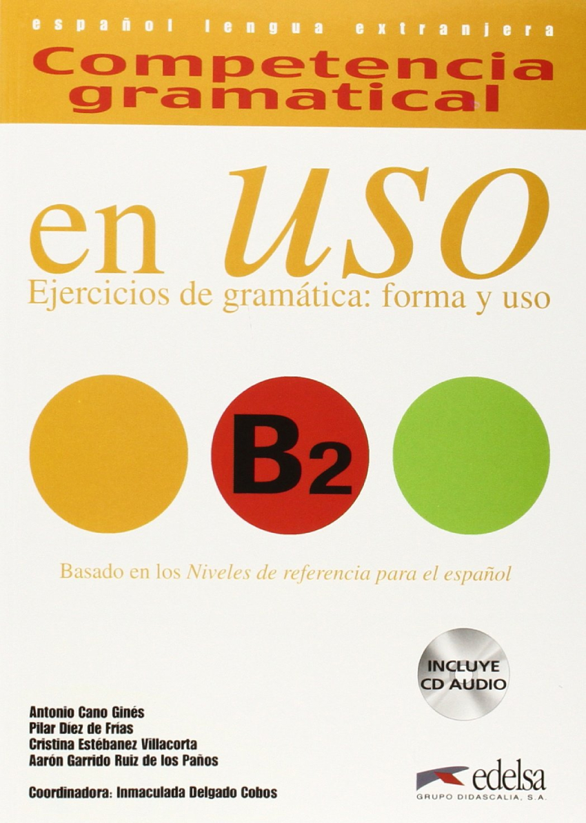 کتاب Competencia gramatical en USO