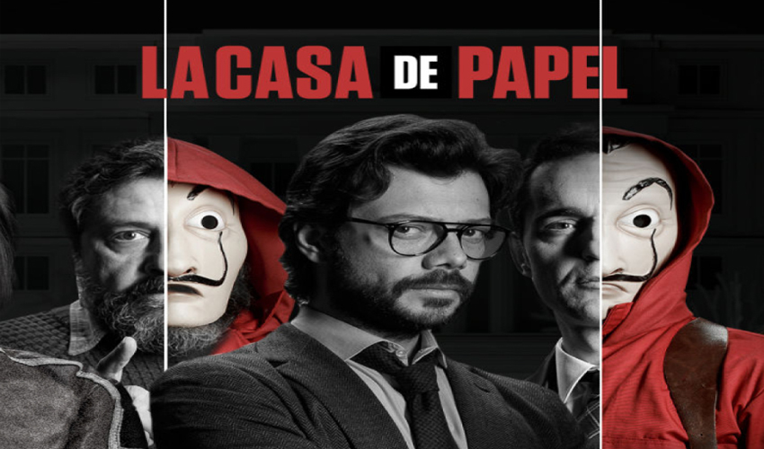 یادگیری زبان اسپانیایی با سریال خانه کاغذی - سرقت پول