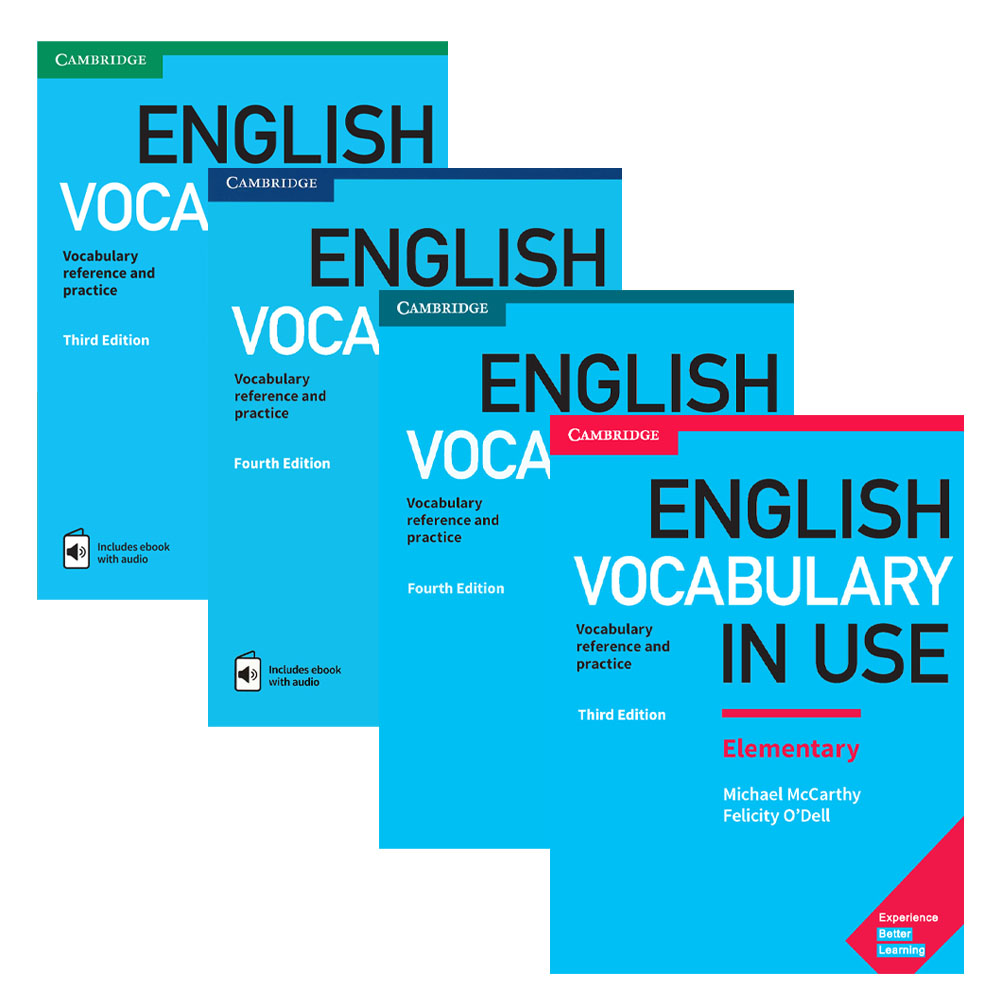 معرفی کتاب های English Vocabulary in Use برای یادگیری واژگان زبان انگلیسی