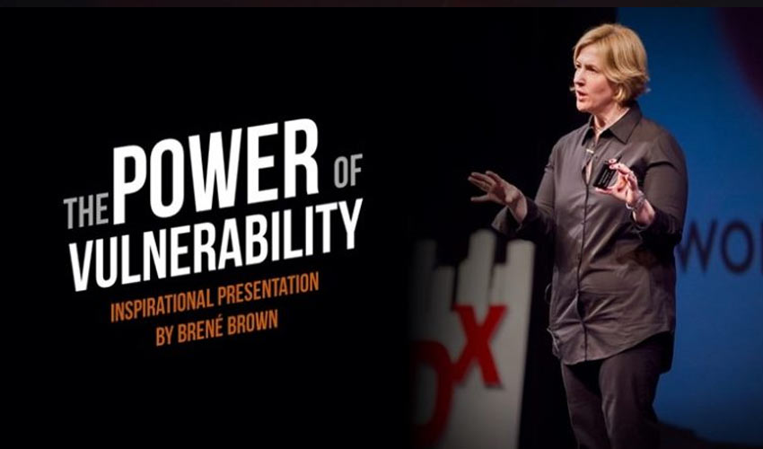 The power of vulnerability با سخنرانی Brené Brown