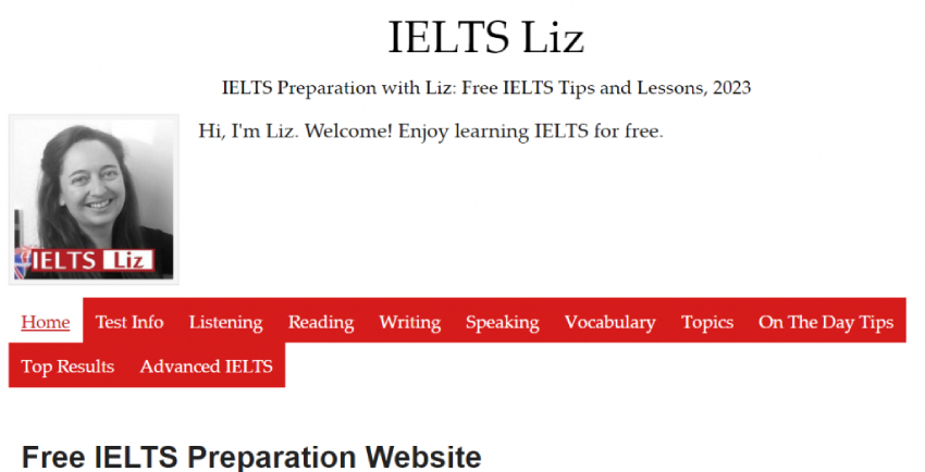 سایت IELTS Liz
