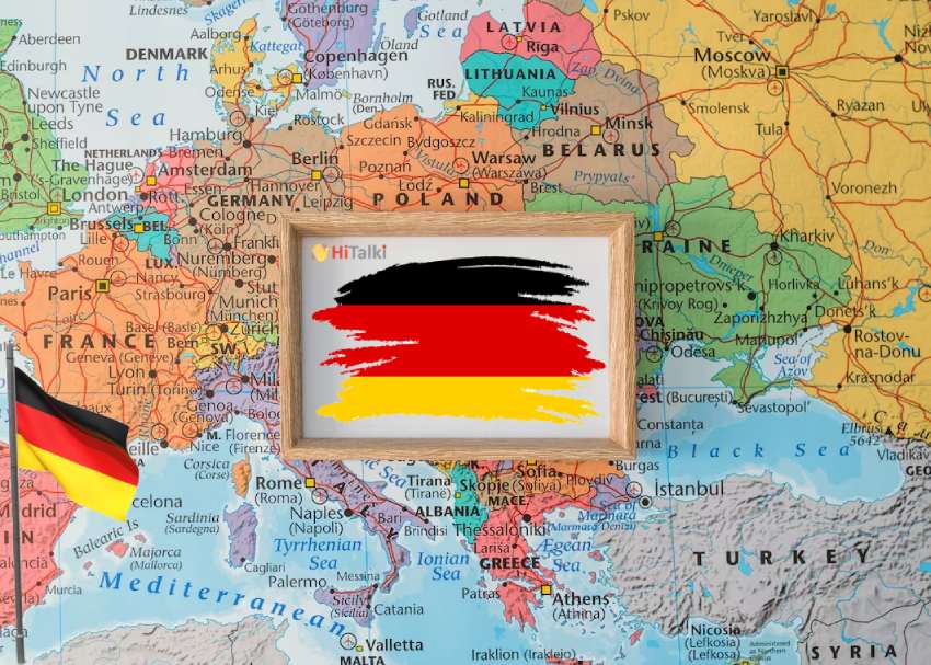 اشاره به فرهنگ و آداب و رسوم آلمان در زمان تدریس