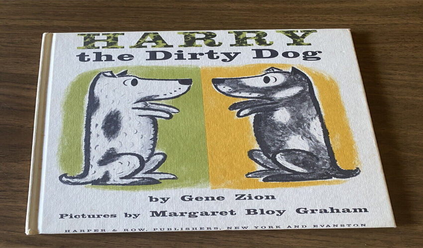رمان زیبای هری سگ کثیف برای کودکان