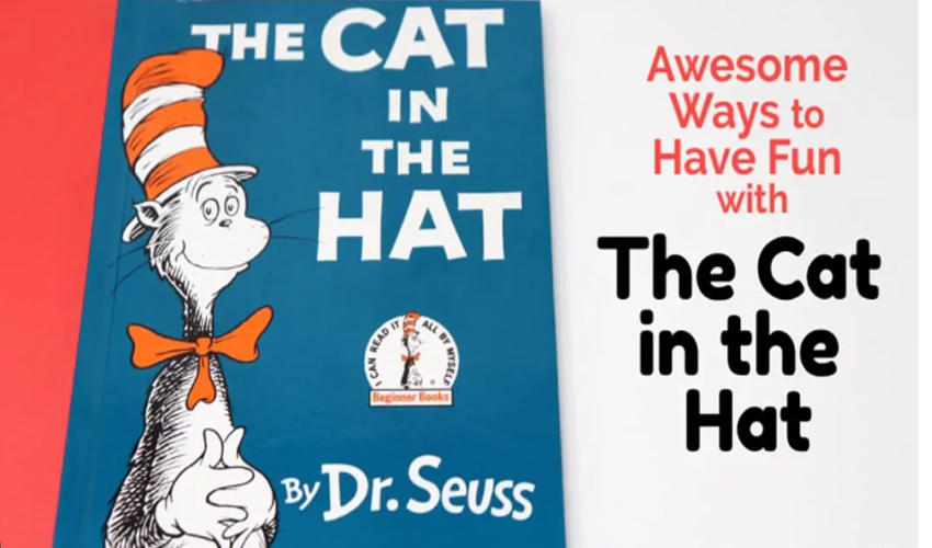 رمان انگلیسی گربه در کلاه (دکتر سوس) برای کودکان