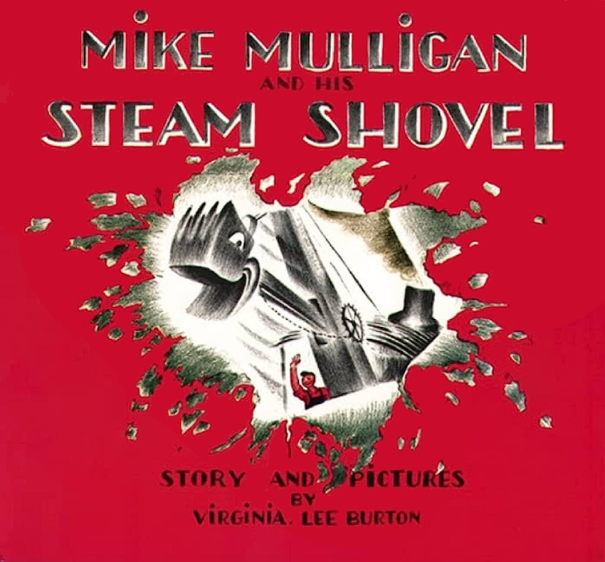 رمان مایک مولیگان و بیل بخارش (ویرجینیا لی برتون) برای کودکان