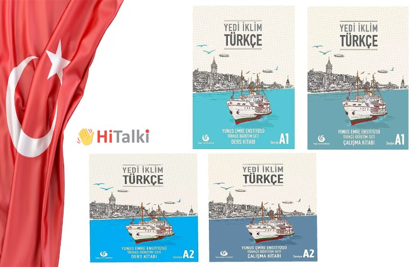 کتاب Yedi İklim Türkçe برای سطح مبتدی زبان ترکی استانبولی