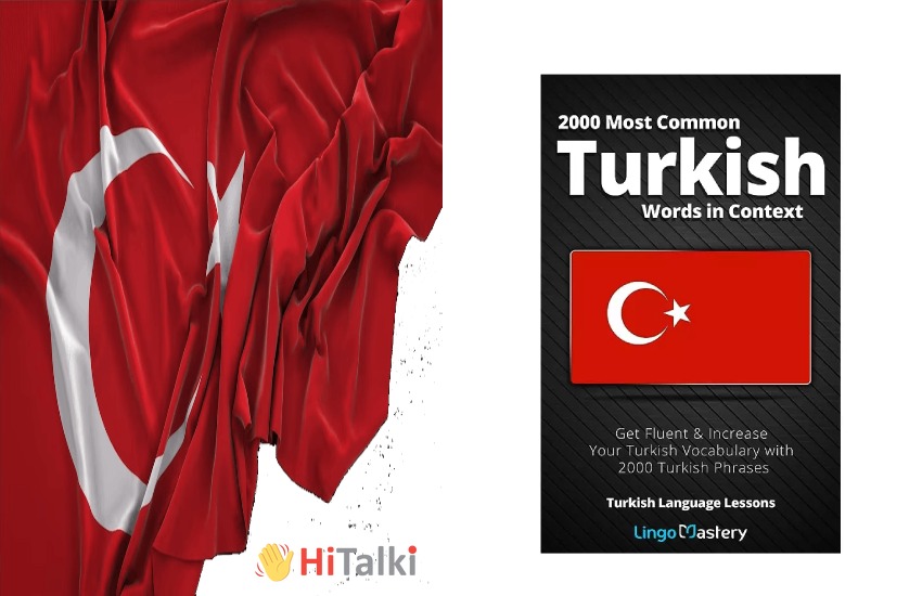 کتاب 2000 Most Common Turkish Words in Context برای یادگیری ترکی 