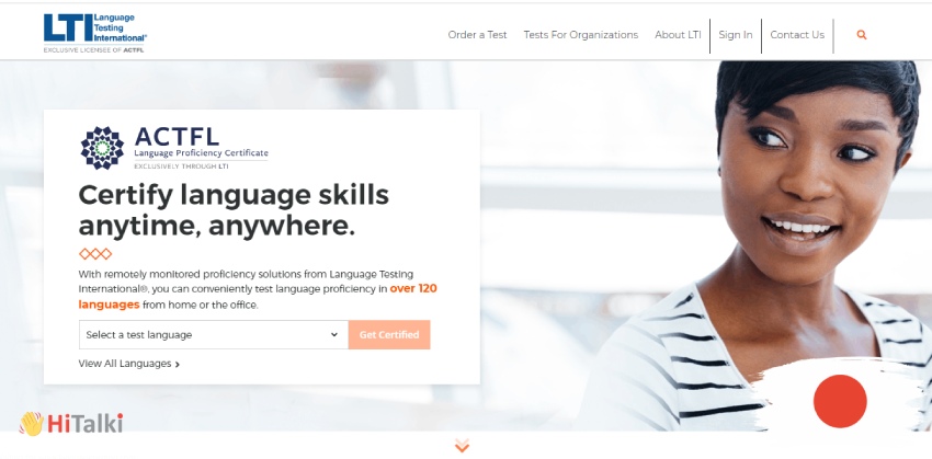 languagetesting سایت برای تعیین سطح زبان ژاپنی