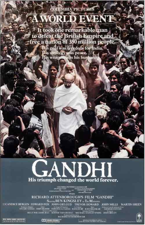 فیلم گاندی (Gandhi)، 1982