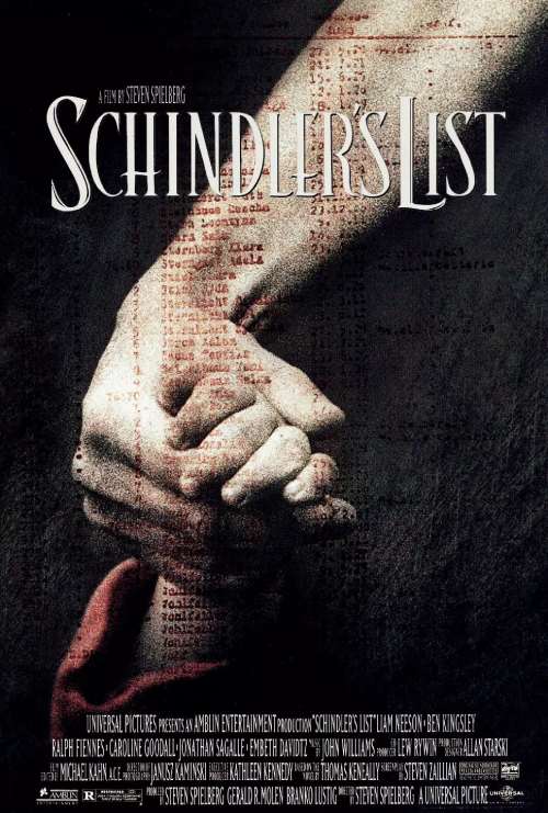 فیلم فهرست شیندلر (Schindler's List)، 1993
