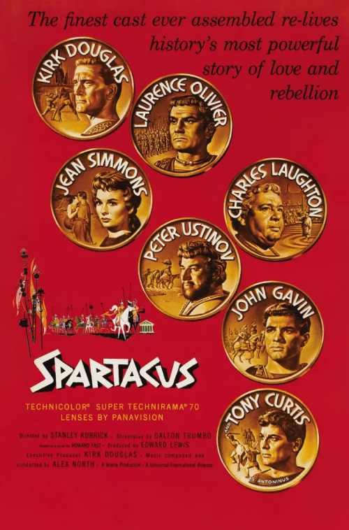 فیلم اسپارتاکوس (Spartacus9)، 1960