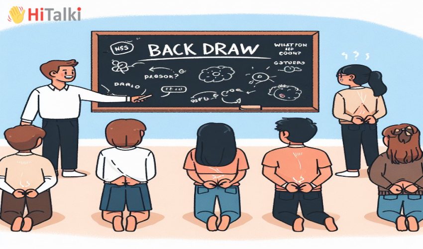 نحوه انجام بازی «Backdraw» در کلاس‌های زبان