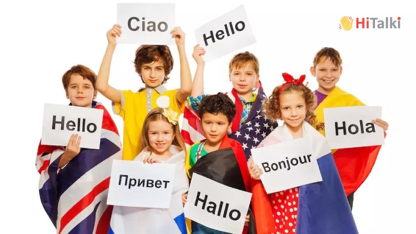 یادگیری زبان دوم و سوم برای کودکان
