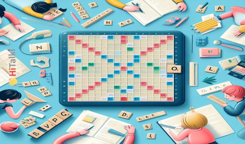 نحوه انجام بازی «Scrabble» در کلاس‌های زبان