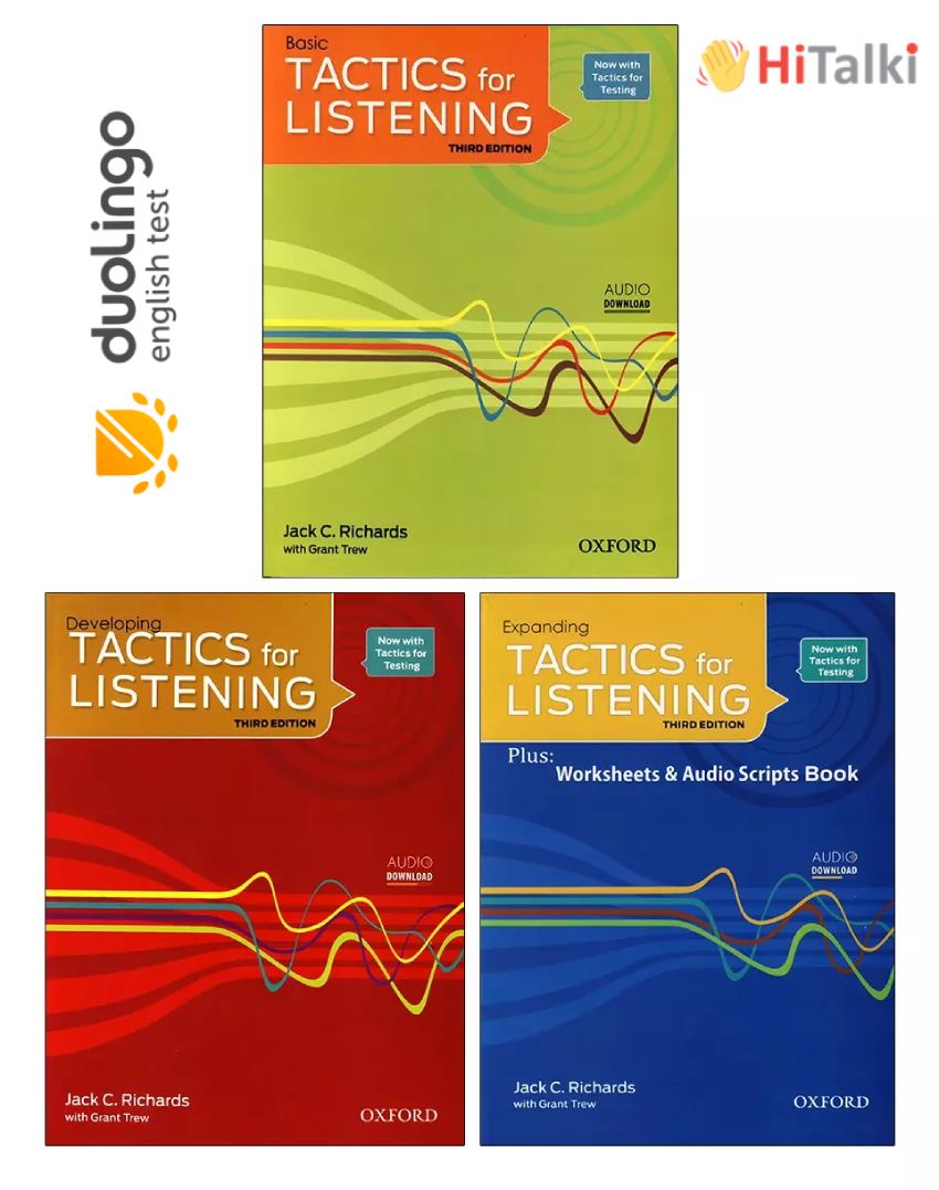 مجموعه کتاب Tactics for Listening 