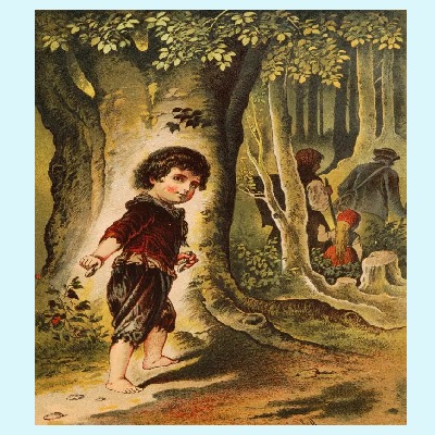هانسل و گرتل، خواهر و برادری که در جنگل رها می شوند