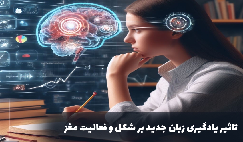 تاثیر یادگیری زبان جدید بر مغز