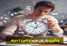 یادگیری یک زبان جدید با روزی فقط 5 دقیقه