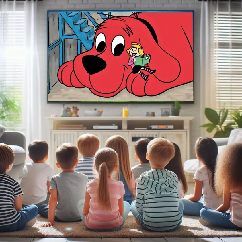 کارتون Clifford the Big Red Dog