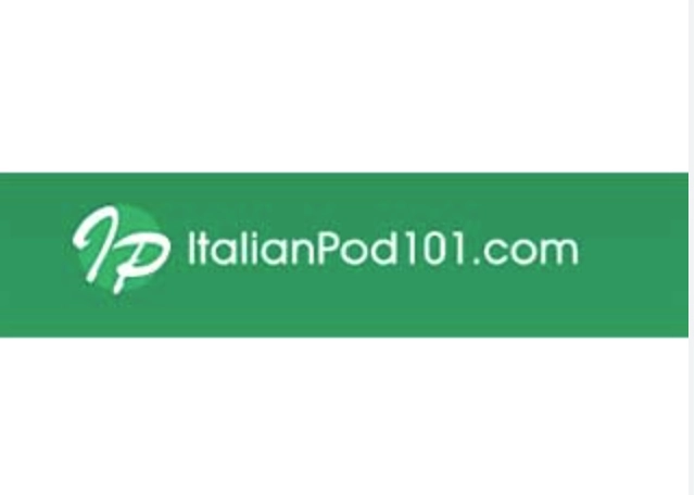 تصویر با کیفیت از لوگوی سایت ItalianPod101 - سایتی برای تعیین سطح زبان ایتالیایی