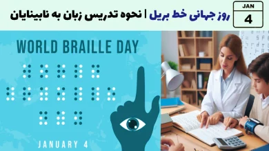 4 ژانویه: روز جهانی خط بریل