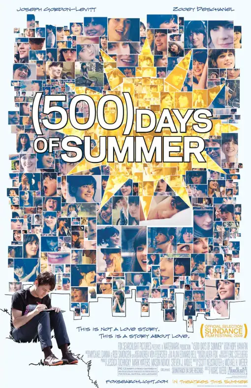 فیلم عاشقانه 500 Days of Summer