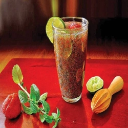 شربت خاکشیر و لیمو ترش به انگلیسی