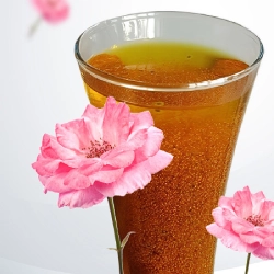 شربت خاکشیر و گلاب به انگلیسی