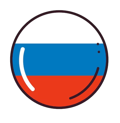 لوگو پرچم روسیه
