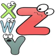 کلمات زبان فرانسه با حرف w و x و y , z