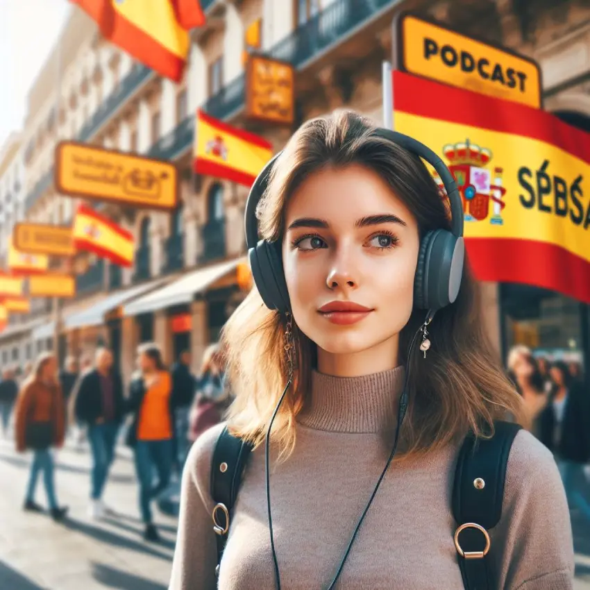 گوش دادن به آهنگ های اسپانیایی