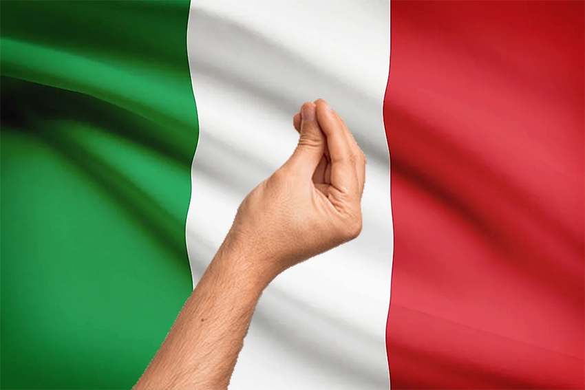 زبان بدن در هنگام حرف زدن به ایتالیایی