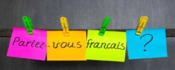 یاد گرفتن جایگاه واژه های فرانسوی در جمله