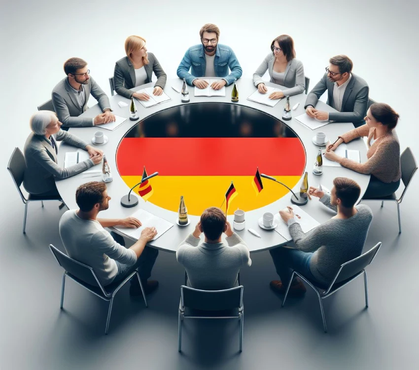 تقویت مکالمه زبان آلمانی با شرکت در گردهمایی ها