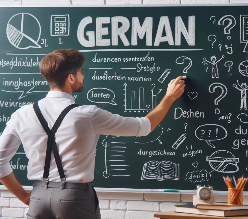تکنیک هایی برای یادگیری ساختار جملات در زبان آلمانی