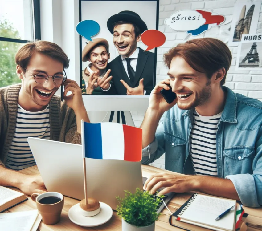 تاثیر تقویت لهجه فرانسوی 