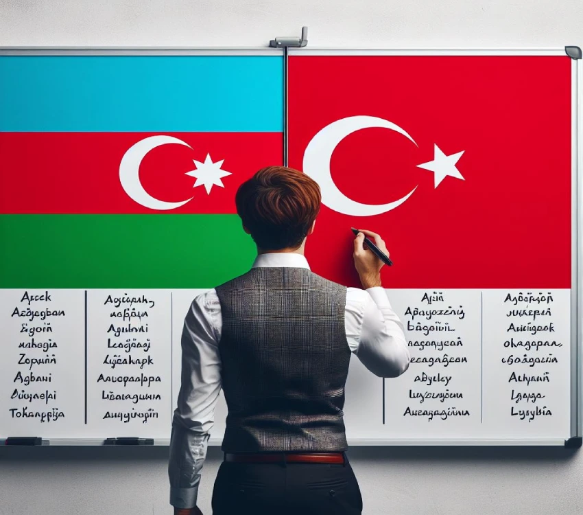 تفاوت بین واژه های دو زبان ترکی استانبولی و آذری