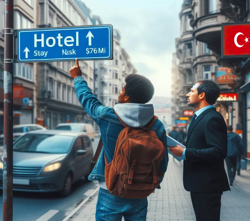 عبارت های ضروری برای پیدا کردن هتل به زبان ترکی استانبولی