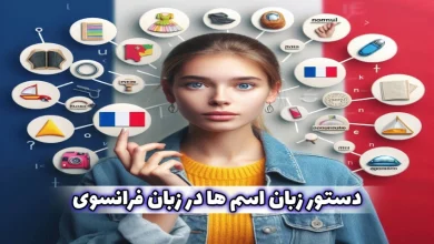 دستور زبان اسم ها در زبان فرانسوی