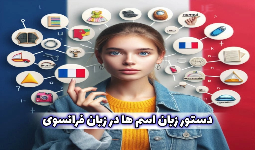 دستور زبان اسم ها در زبان فرانسوی