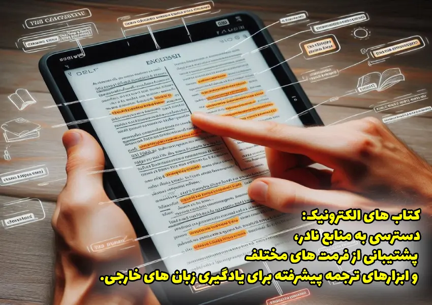 امکانات منحصر به فرد ebook 