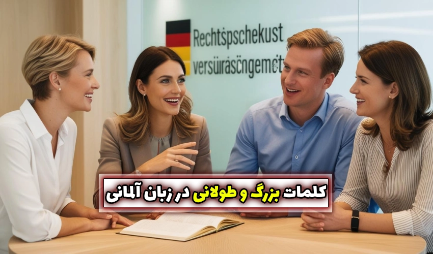 کلمات بزرگ و طولانی در زبان آلمانی