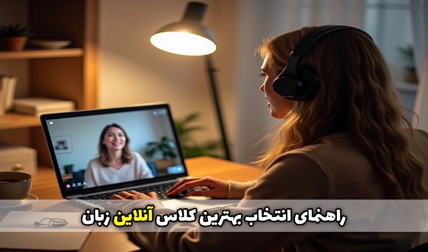 انتخاب بهترین کلاس آنلاین زبان