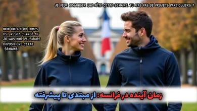 زمان آینده در فرانسه