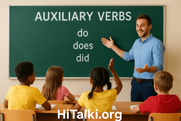 آموزش افعال کمکی Auxiliary Verbs در زبان انگلیسی