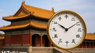 یادگیری گفتن ساعت به زبان چینی با مثال‌ها و آموزش تصویری