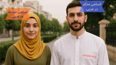 آموزش قواعد اسامی مذکر و مؤنث در زبان عربی به زبان ساده به همراه مثال